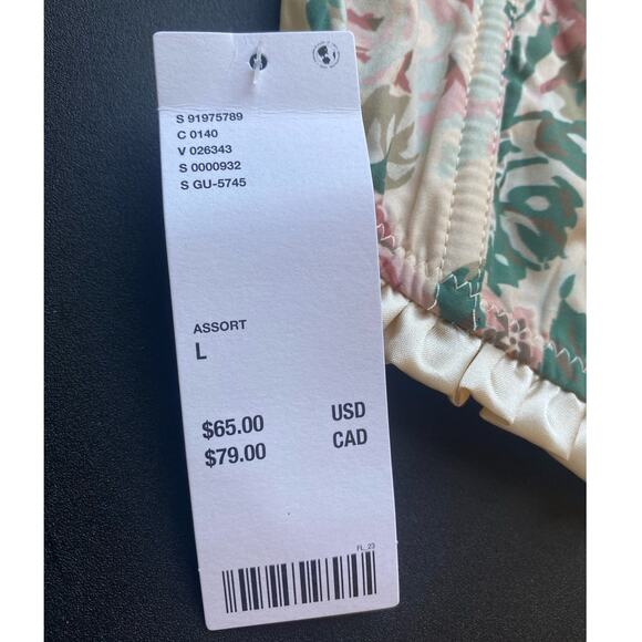 Urban Outfitters Floral Romantic Corset Bow Top Large NWT - Picture 4 of 5